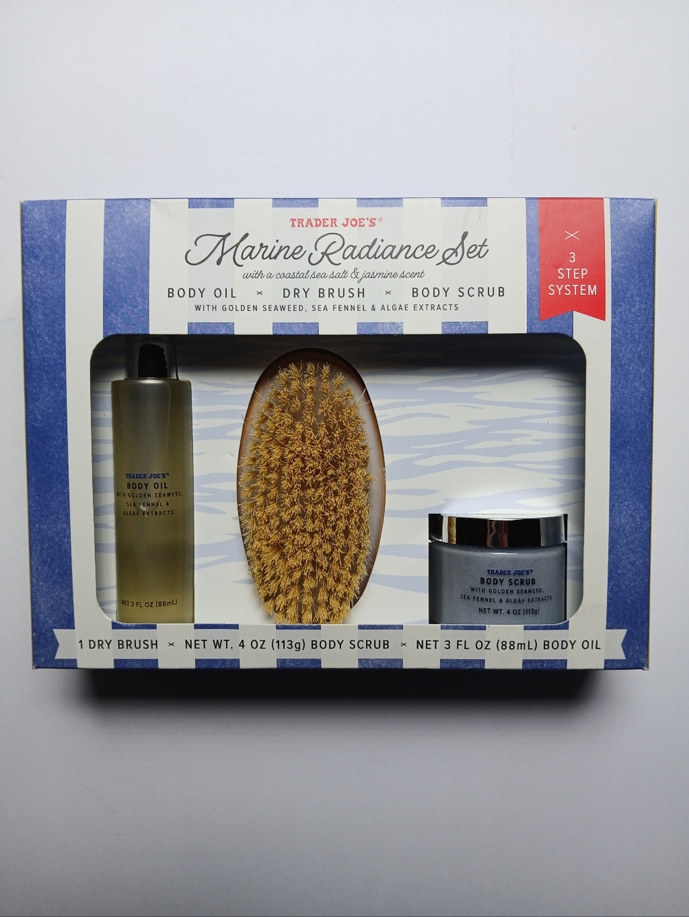 Trader Joe's Marine Radiance Set - Blue and Gold